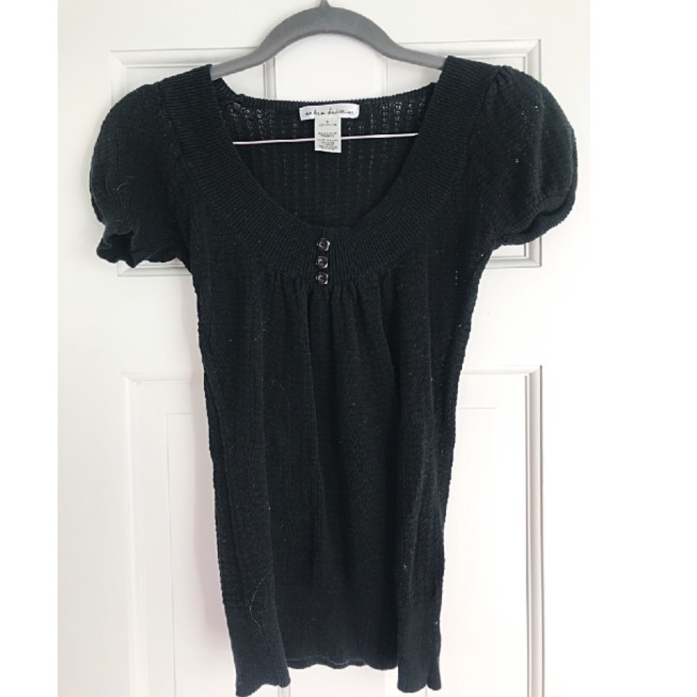 Urban Behavior Knit Black Sweater